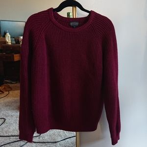 Burgundy Sweater